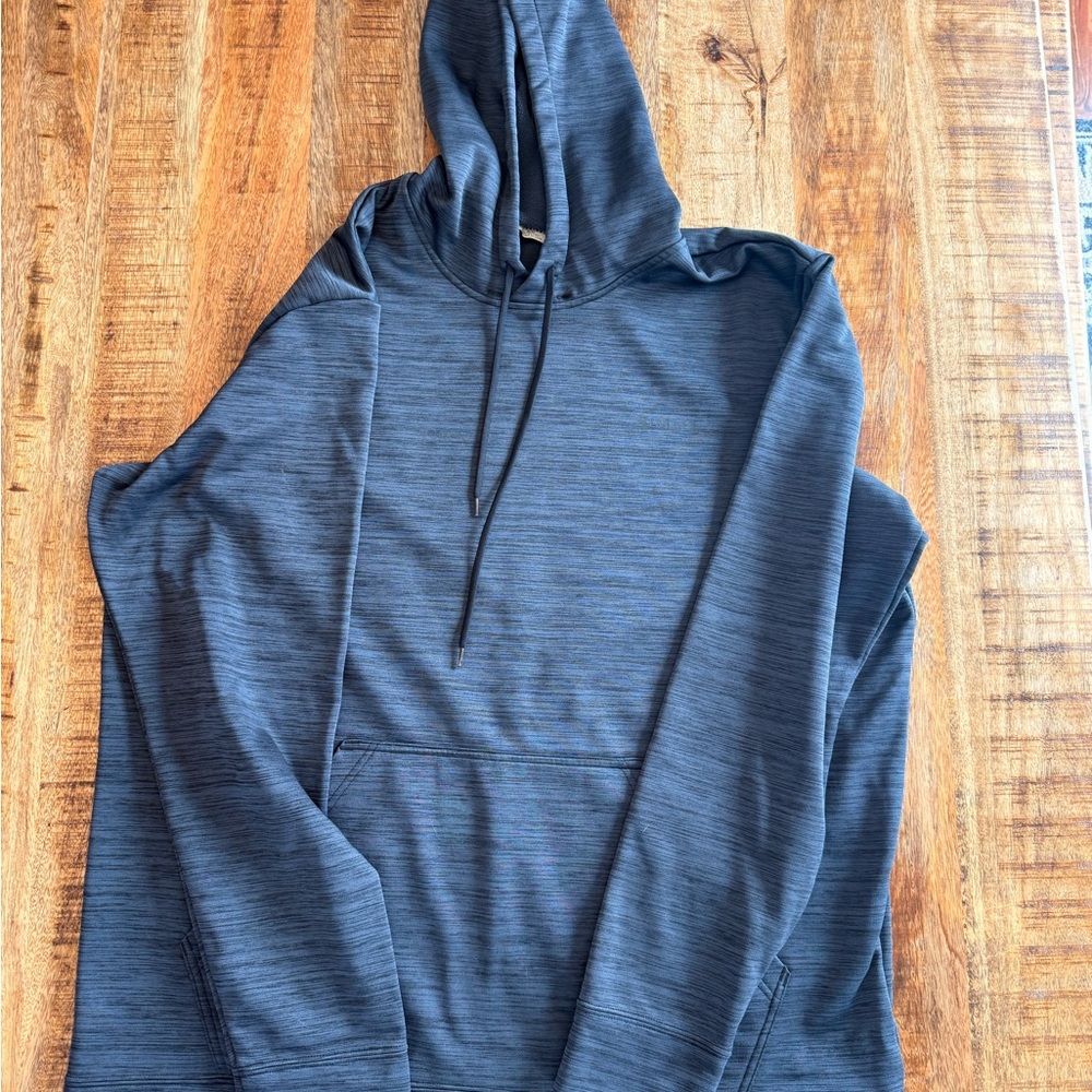Simms Men's Heathered Slate Blue Hooded Pullover